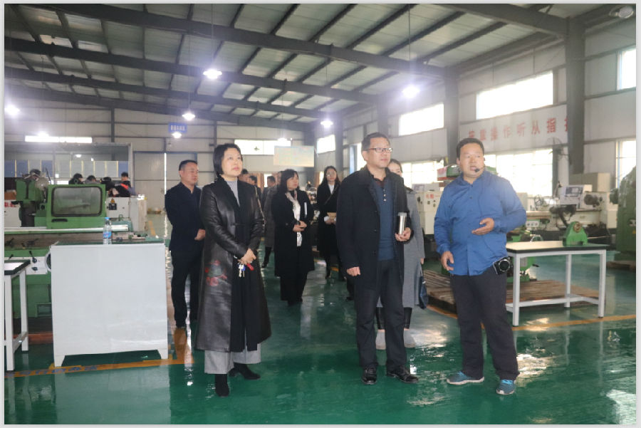 南阳职业学院来我院交流