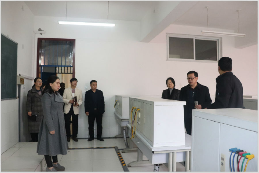 南阳职业学院来我院交流