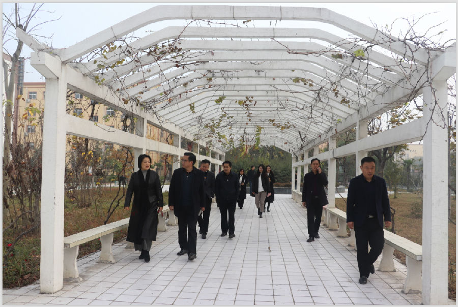 南阳职业学院来我院交流