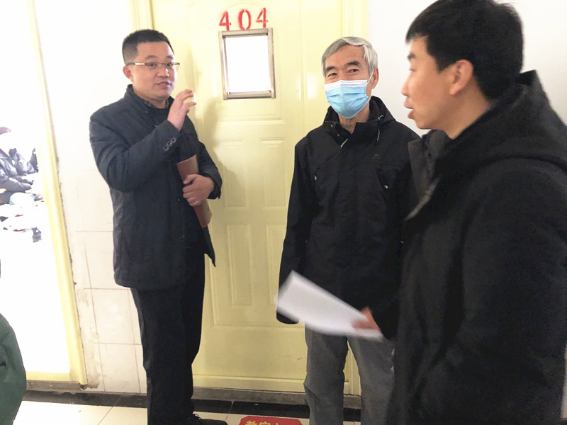 院领导巡视检查期初教学工作