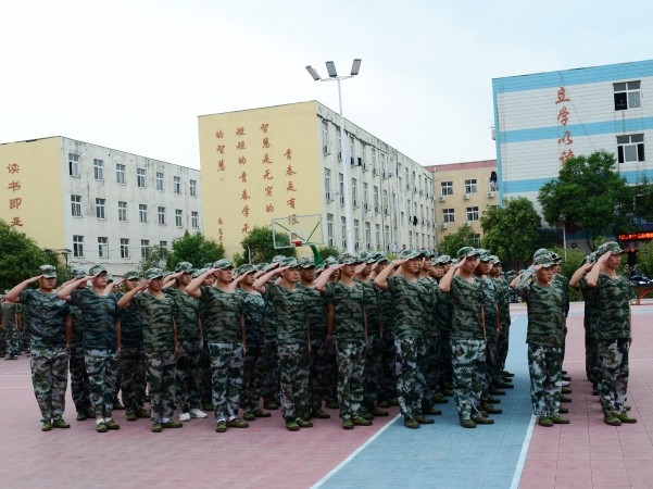 部分系军训汇操