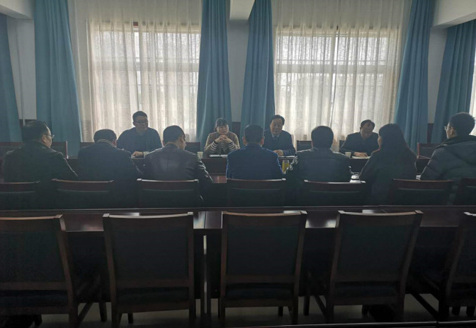 常务副院长杜福磊教授到经济管理系调研指导工作