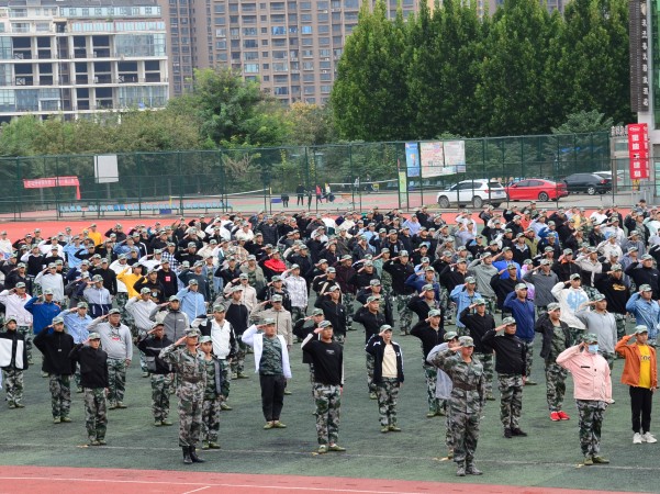 部分系军训汇操部分系军训汇操