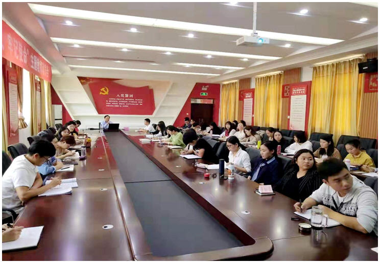 常务副院长杜福磊教授对新教师入职培训