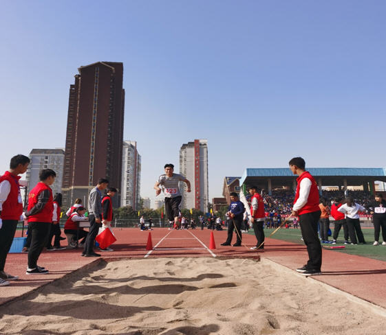 学院第十二届秋季田径运动会开幕